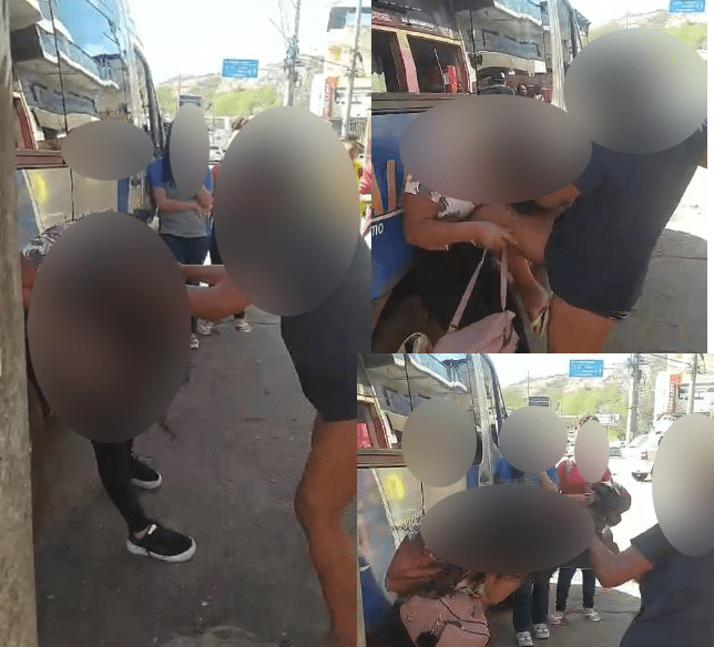 BRIGA DE ADOLESCENTES EM PORTA DE ESCOLA